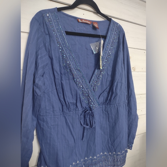 Overdrive blue top - Picture 4 of 5